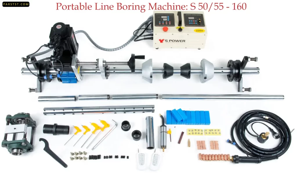 Portable Line Boring Machine: S 50/55-160 parstst.com