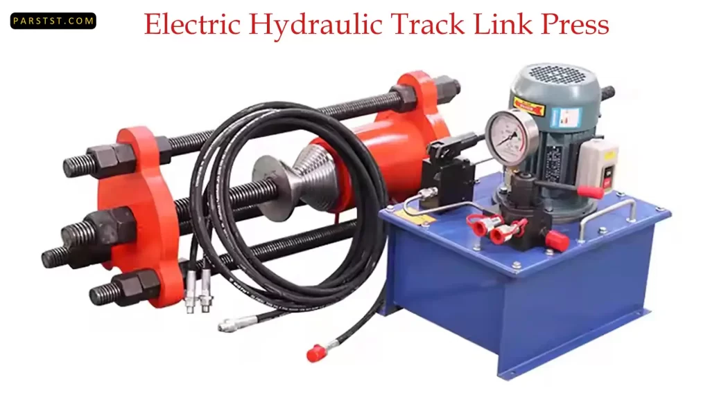 Electric Hydraulic Track Link Press parstst.com